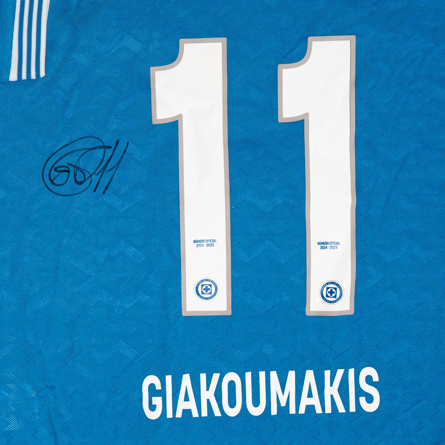 Jersey Firmado Giorgos Giakoumakis - Cruz Azul